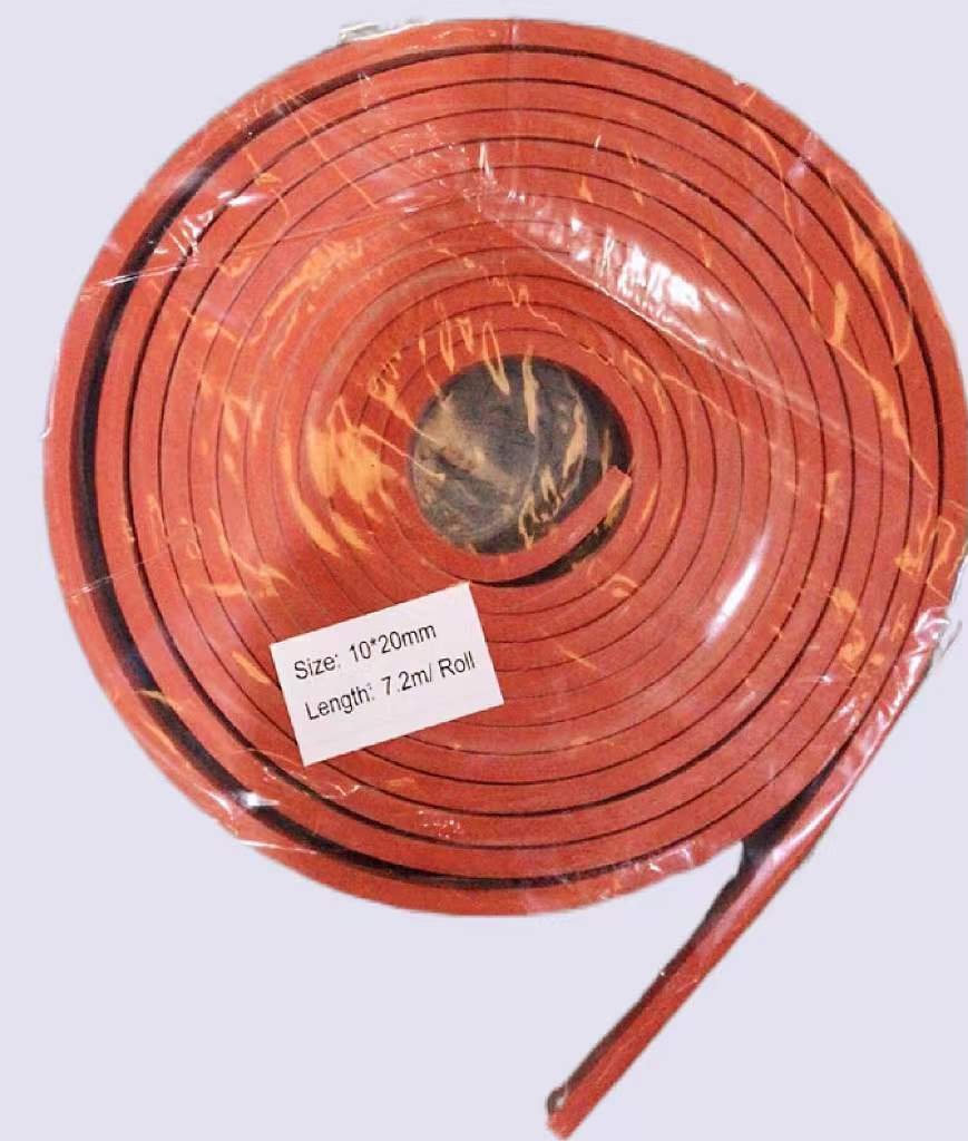 Vulcanized rubber and bentonite swelling water stop strips 10*20mm